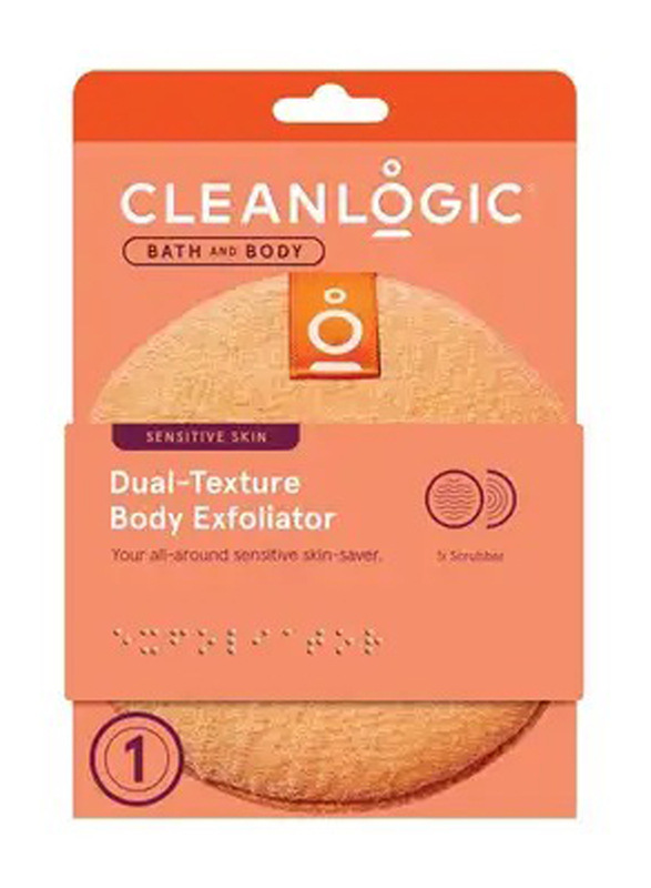 Cleanlogic Sensitive Skin Dual Texture Body Exfoliator