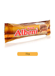 Ulker Albeni Milk Chocolate Coated Bar with Caramel & Biscuit, 72g