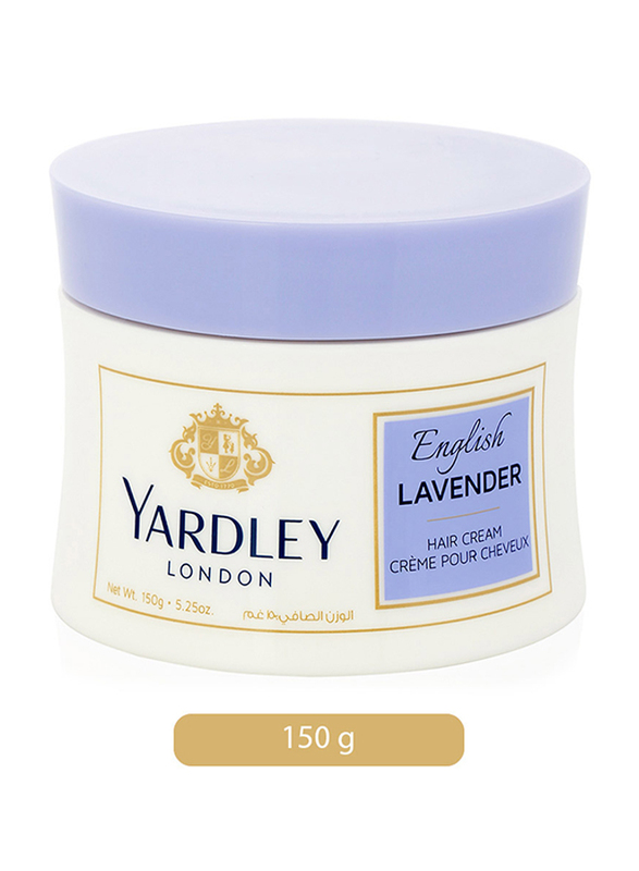 Yardley London English Lavender Hair Cream for All Hair Types, 150gm