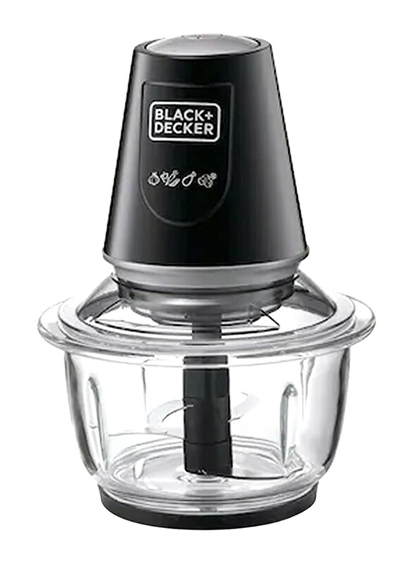 

Black+Decker Glass Chopper, 400W, GC430-B5, Black