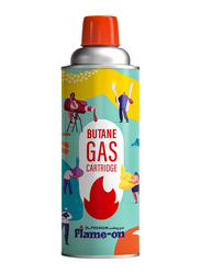 Flame-On Premium Butane Gas, Multicolour