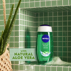 Nivea Fresh Aloe Care Shower Gel, 250 ml