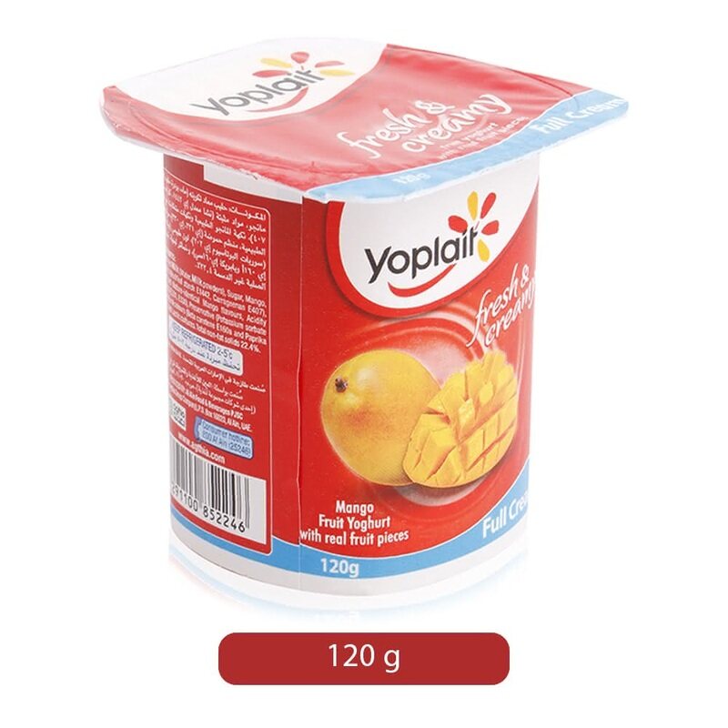 

Yoplait Fruit Yoghurt Mango 120 gram