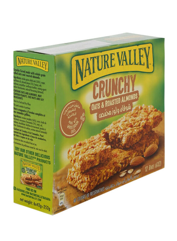 

Nature Valley Roasted & Almonds Granola Bars, 1 Piece x 252g
