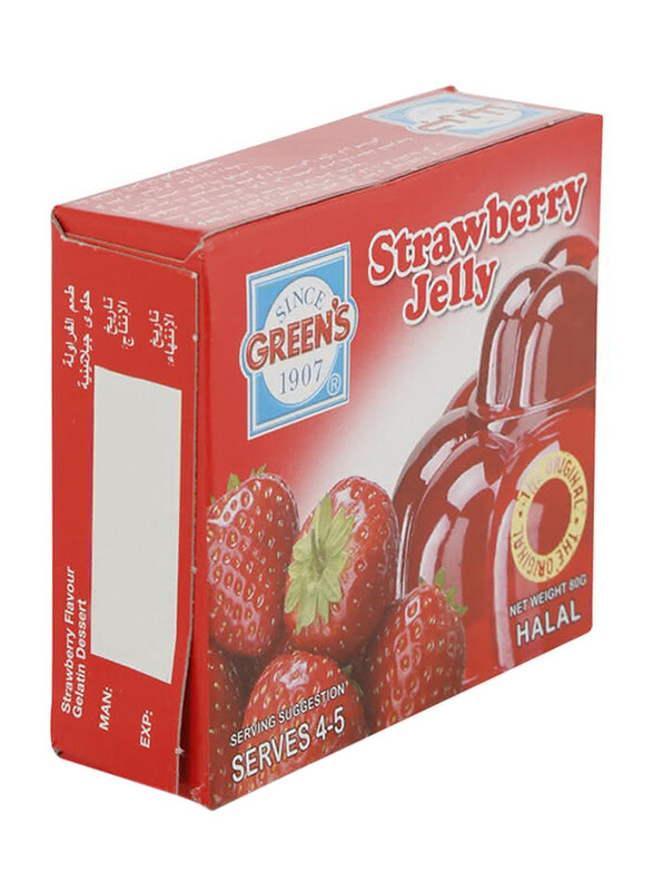 

Greens Green's Clear Strawberry Jelly - 80g