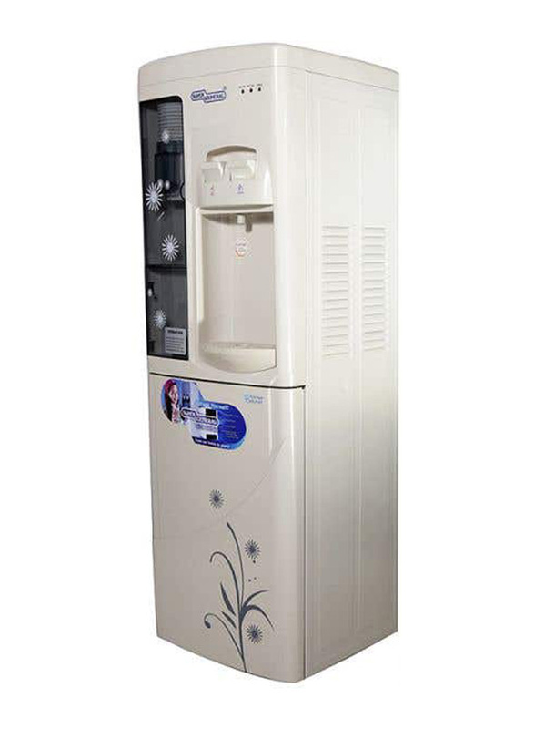 Super General Water Dispenser with Cabinet, Sgl1171, White