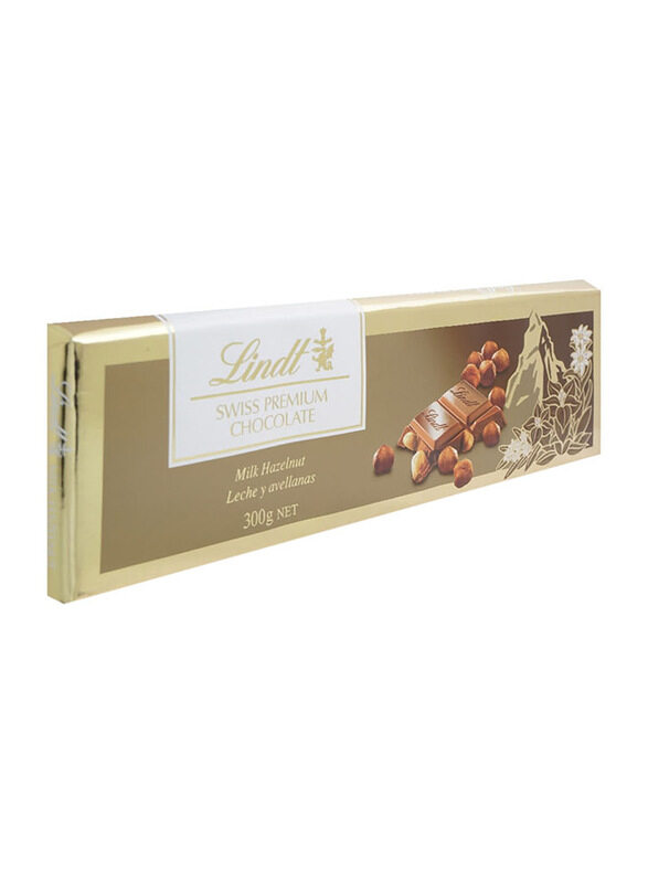 

Lindt Sweet Premium Milk Hazelnut Chocolate Bar, 1 Piece x 300g