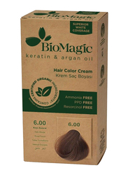 Biomagic Keratin & Argan Oil Hair Colour Cream, 6/00 Dark Blonde