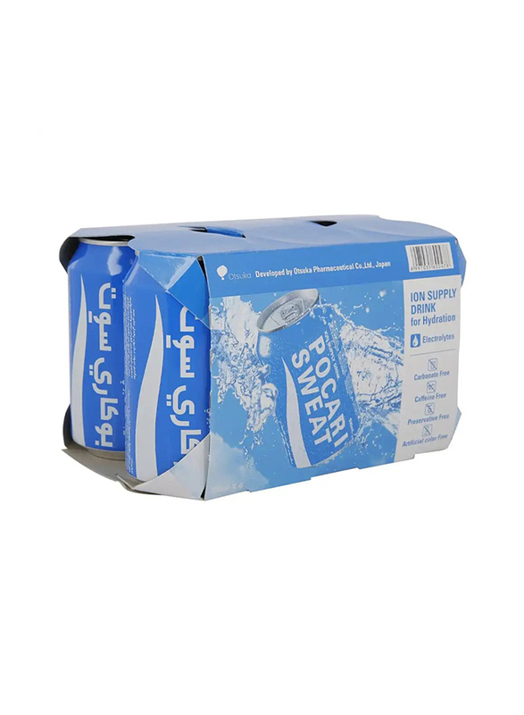 Pocari Sweat Isotonic Sports Drink - 6 Cans x 330ml