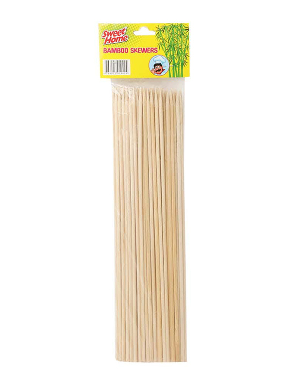 Sweet Home Bamboo Skewer Set, Beige