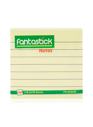 Fantastick Ruled Sticky Note - 76.2 x 76.2 mm