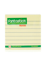 Fantastick Ruled Sticky Note - 76.2 x 76.2 mm