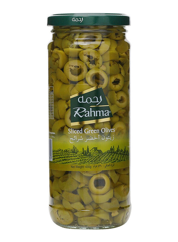 

Rahma Sliced Green Olives, 1 Piece x 430g