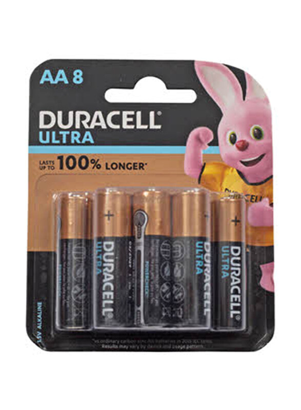 

Duracell ULTRA AA Battery - 8 Pieces