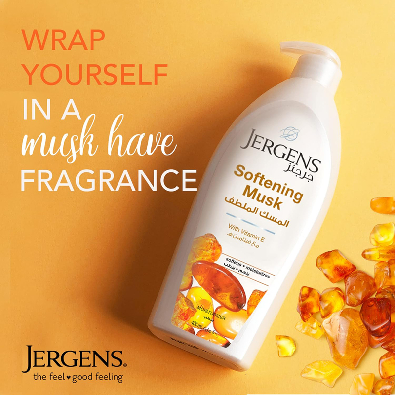 Jergens Softening Musk Moisturizer, 200ml