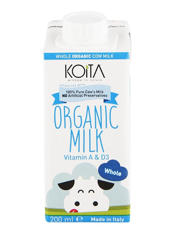 

Koita Whole Organic Cow Milk, 200ml