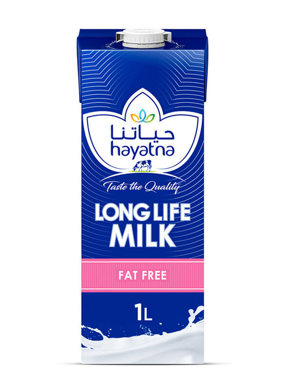 

Hayatna 0.5% UHT Fat Free Milk, 1 Liter