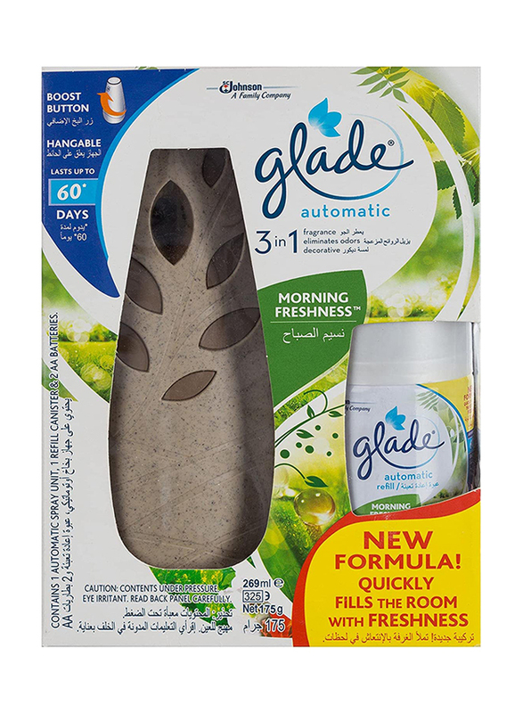 Glade 3 in 1 Automatic Air Fresher Ocean Escape, 175ml
