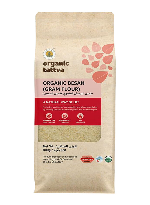 

Organic Tattva Besan (Gram Flour), 800g