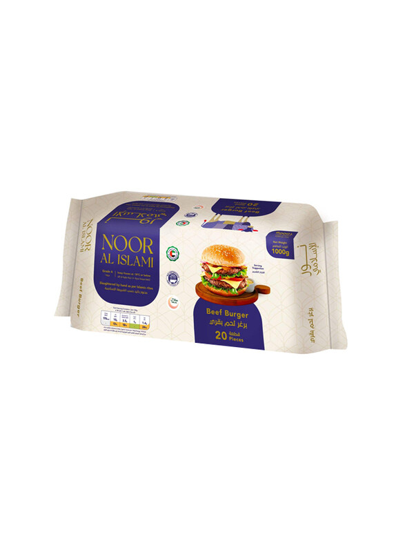 

Noor Al Islami Beef Burger, 1000g