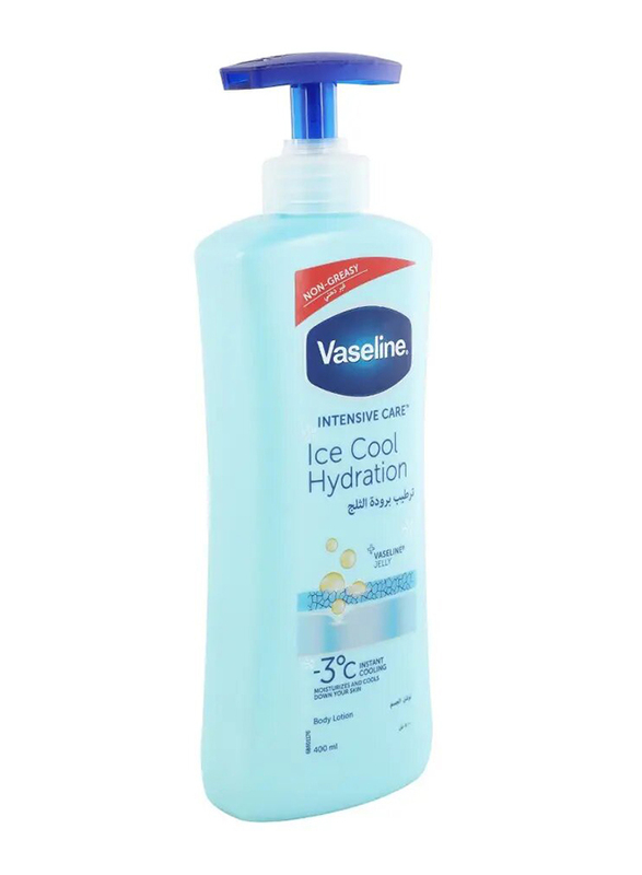 Vaseline Ice Cool Hydration Lotion, 400ml