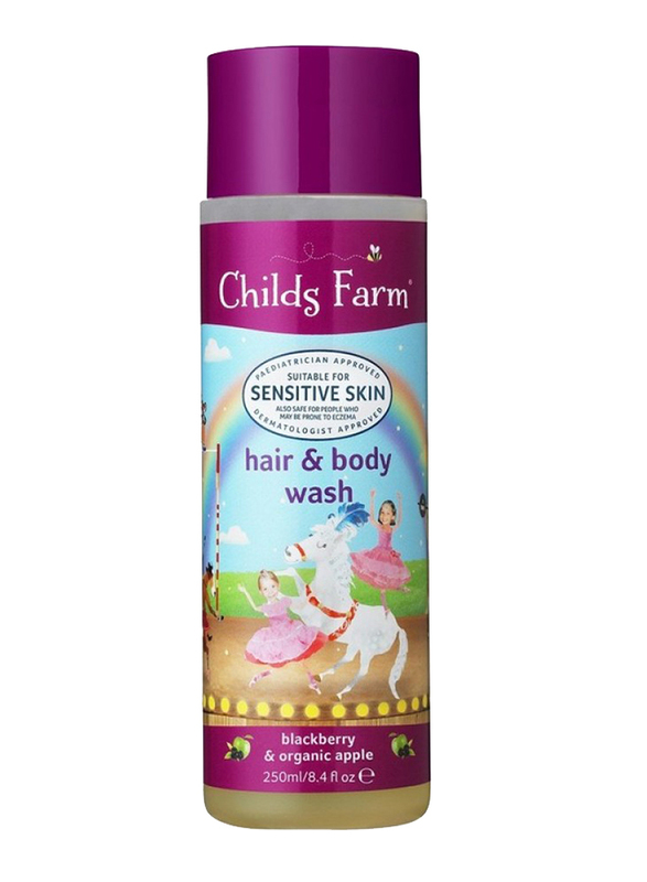 Childs Farm 250ml Blackberry & Apple Hair & Body Wash for Baby