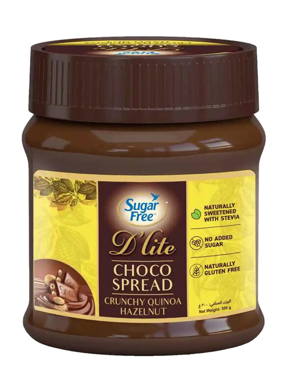 

Sugar Free Hazelnut Crunchy Spread, 300g