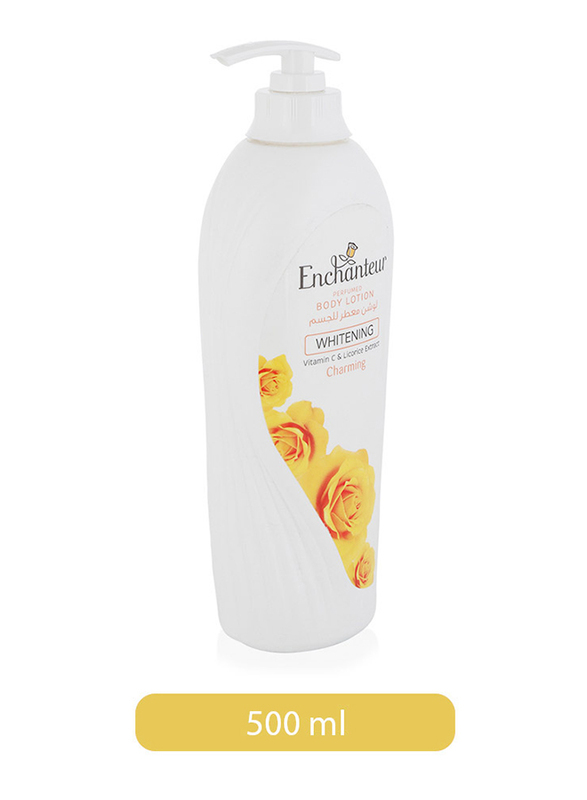 Enchanteur Charming Whitening Perfumed Body Lotion, 500 ml