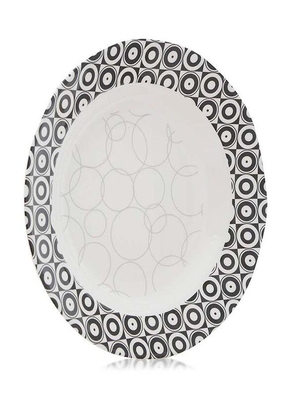 

Candy Black 9-inch Servewell Melamine Candy Soup Plate, White