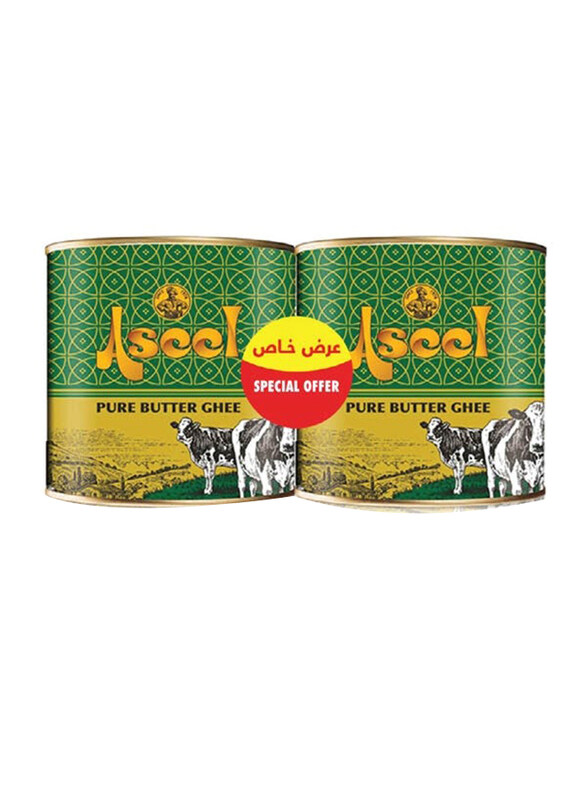 

Aseel Pure Ghee, 2 x 400g