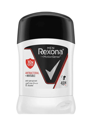 Rexona Motion Sense Antibacterial Invisible Deodorant Stick for Men - 40g