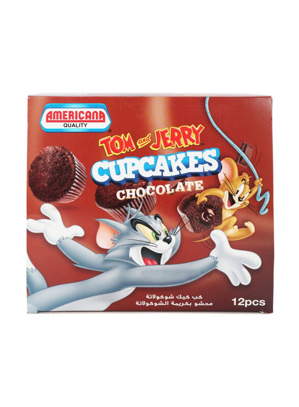 

Americana Quality Tom and Jerry Chocolate Cupcakes, 12 x 35g