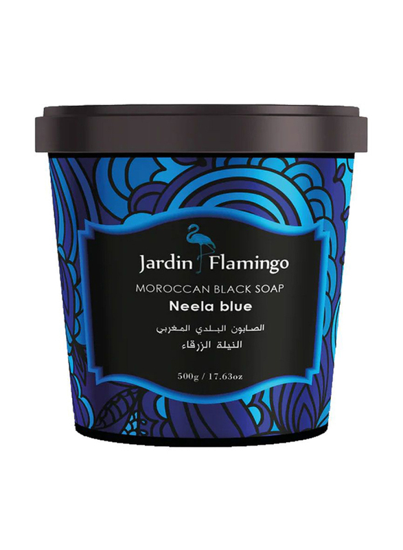 Jardin Flamingo Neela Blue Moroccan Soap, 500ml