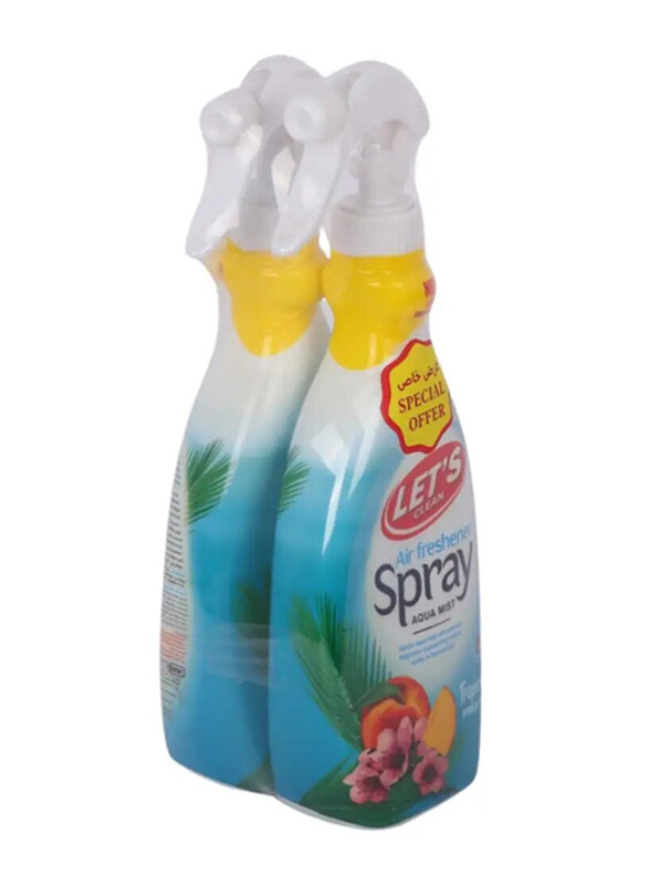 

Let's Clean Airfresh Tropical Fruits, 2 x 450ml