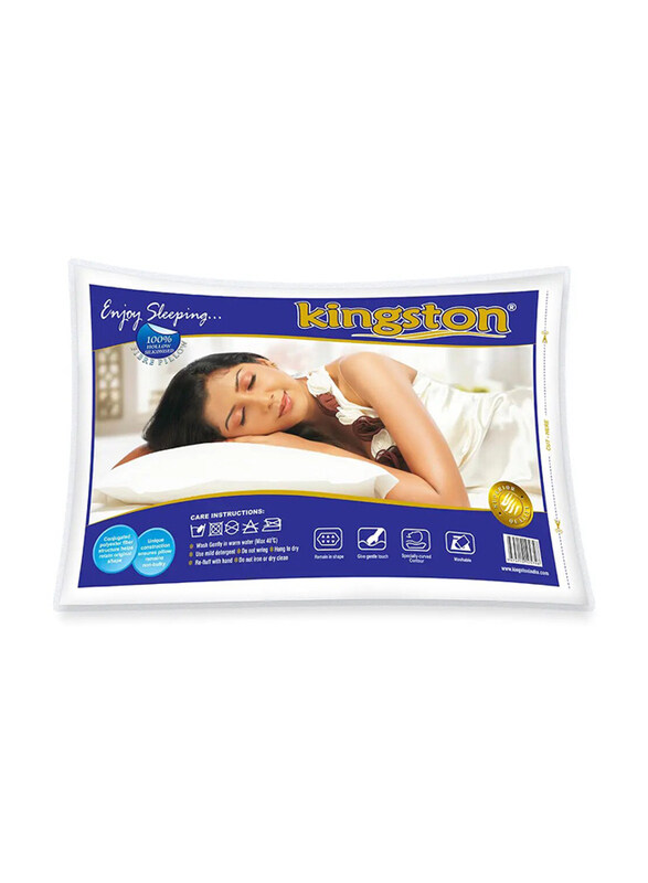 

Kingston Queen Pillow, White