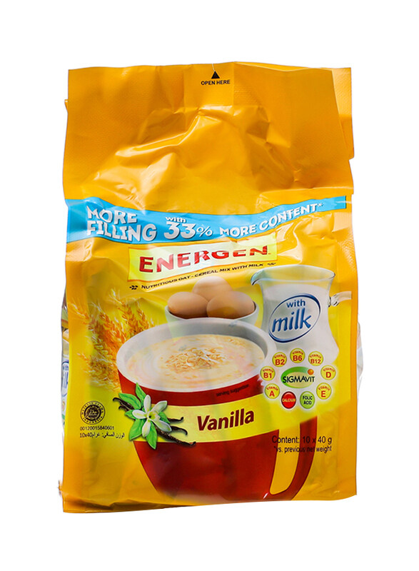 

Energen Vanilla Pouch, 30g