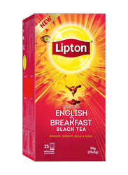 Lipton Flavored Black Tea Bags English Breakfast - 25 Pieces