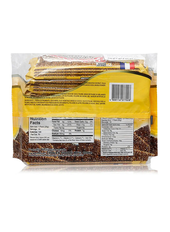 Croley Butter Cream Chocolate Crackers - 250g