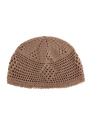 Jally Muslim Cap, Brown