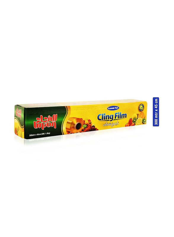

Union Aluminium Foil 37.5 Sq.ft + Cling Film 300 m x 45cm