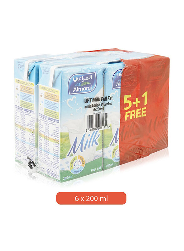 

Al Marai Almarai Uht Full Fat Milk - 6 x 200ml