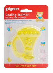 Pigeon Trumpet Shape Cooling Teether, Yellow