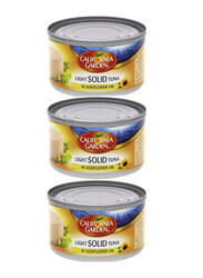 California Garden Light Solid In Sun Flower Oil Eoe, 3 x 95g