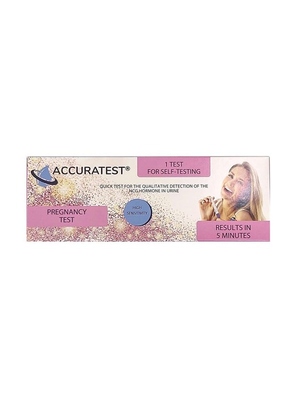 Accuratest Midstream Pregnancy Test, 1 Piece, Multicolour