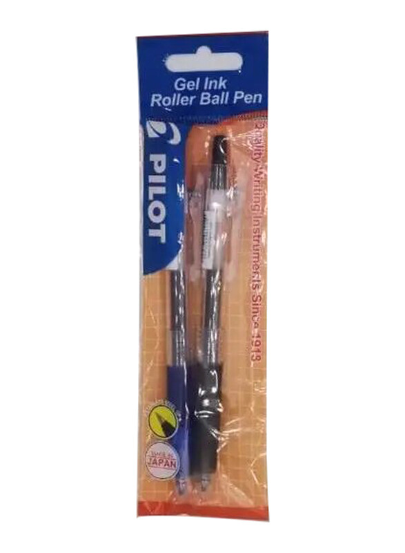 

Pilot Poplol Gel Ink Roller Ball Pen, Multicolour, 0.7mm, 2 Pieces
