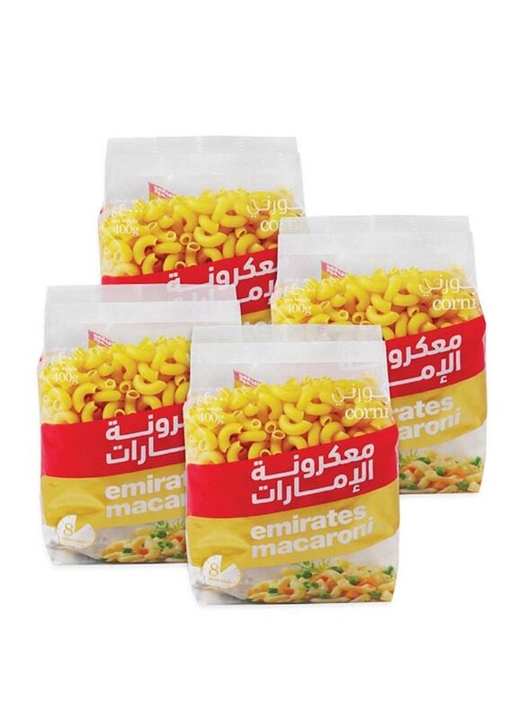 

Emirates Macaroni Pasta, 4 x 400g