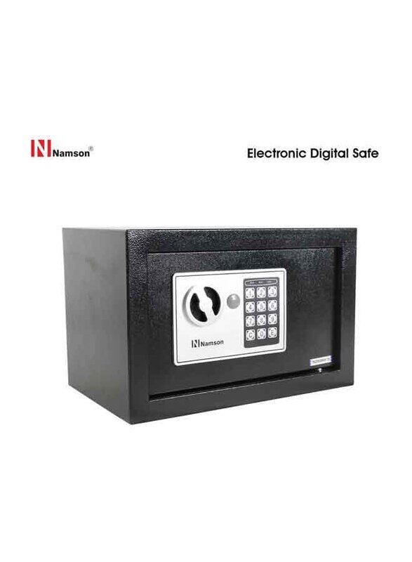 Namson Electronic Digital Safe Box, Sft-20Ebn, Black