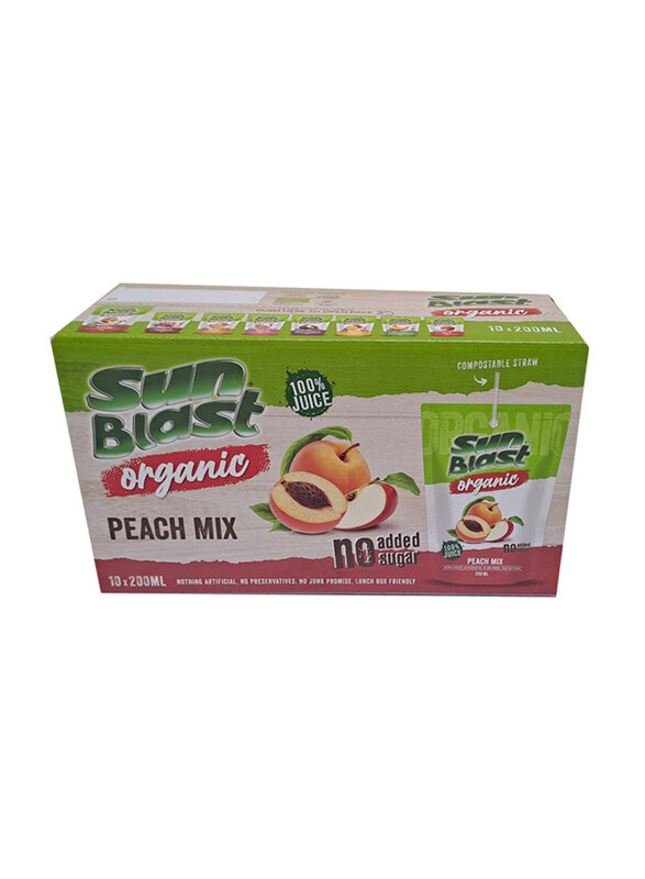 

Sun Blast Organic Peach, 10 x 200ml