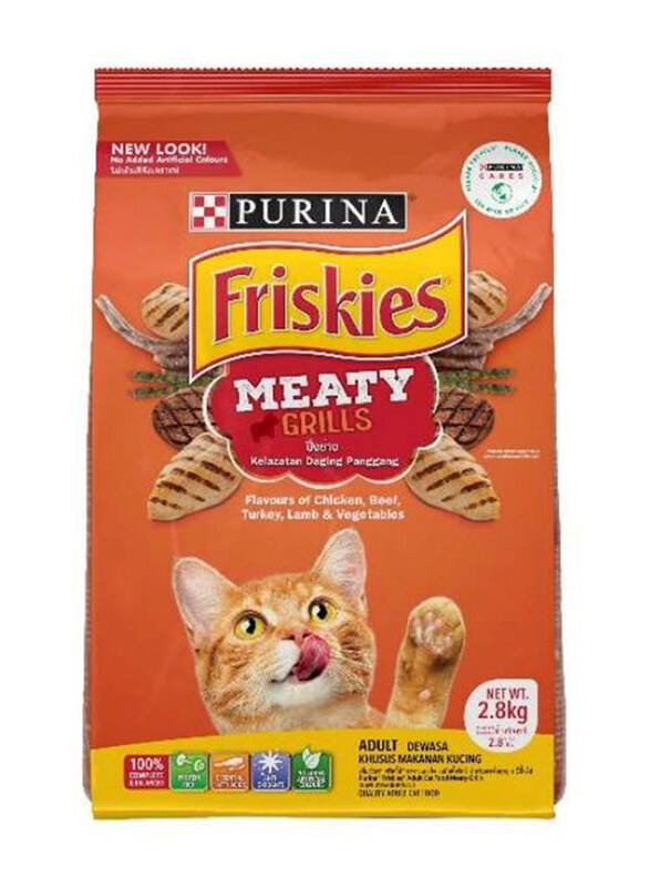 

Friskies Meaty Grill Cat Dry Food, 2.5 Kg