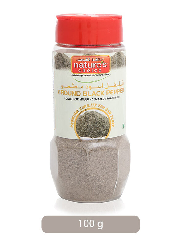 

Natures Choice Ground Black Pepper Powder, 100g